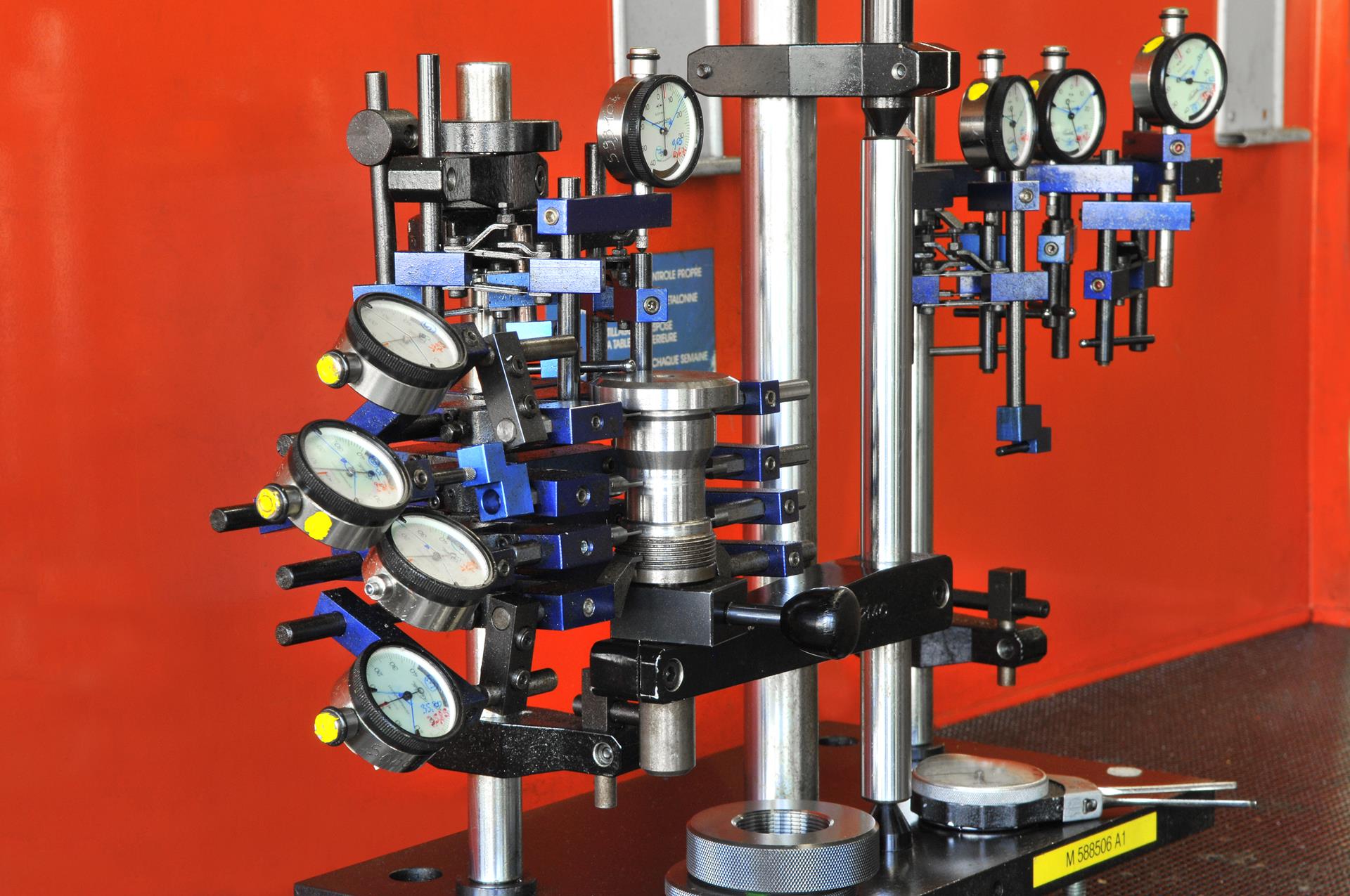 Setup for multi-dimension measurements